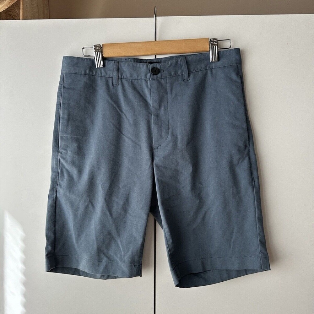 Theory Zaine S P 2 Bering Barrier Twill Shorts Mens 29 Classic-Fit Casual NEW